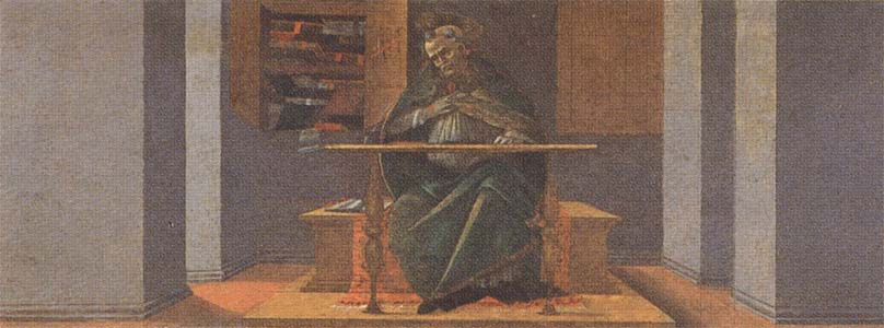 St Augustine in his Study